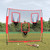 vidaXL Portable Baseball Net Black and Red 72"x41.3"x72" Polyester A949-93747