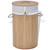 vidaXL Bamboo Laundry Bin Round Natural A949-242723