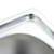 vidaXL Kitchen Sink Double Basin with Strainer & Trap Stainless Steel A949-145074