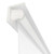 vidaXL Shower Roller Blind 31.5"x94.5" White A949-142841