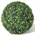Boxwood Ball Artificial Leaf Topiary Ball 13.8" 2 pcs A949-40872