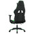 vidaXL Gaming Chair with Footrest Black and Green Faux Leather A949-3143702