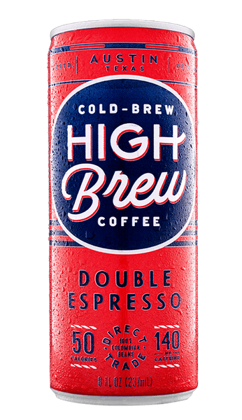 High Brew Coffee Double Espresso (12x8 OZ)