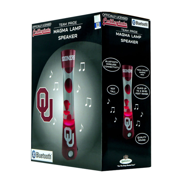 Oklahoma Sooners Magma Lamp - Bluetooth Speaker Z157-1002805085