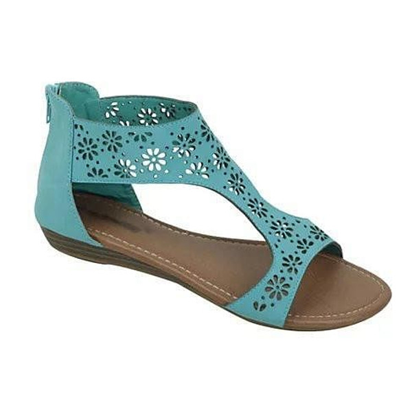 Color: Mint,Size: 7 - Crazy Daisies Summer Sandals K290-2186998980