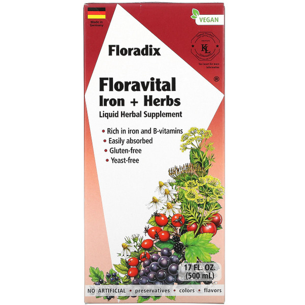 Flrdx flravtal iron+herb ( 1 x 17 oz   ) G240-B-64955-1PK