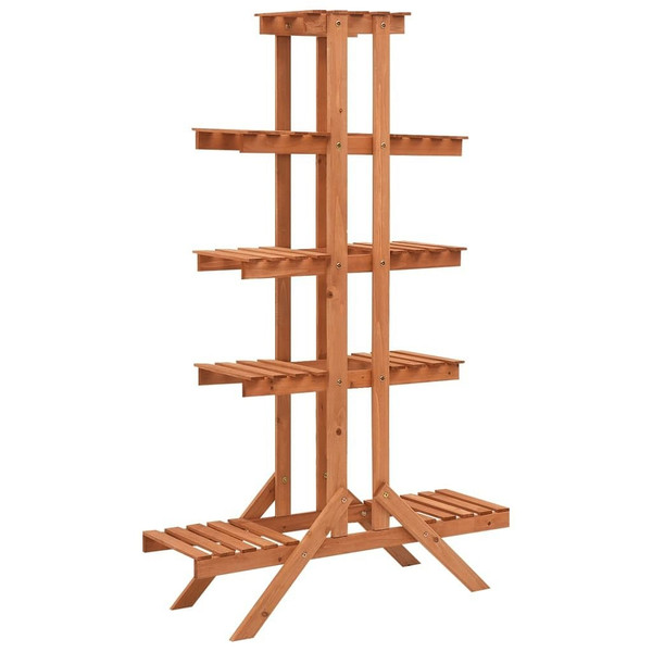 vidaXL Plant Stand 32.7"x9.8"x52" Solid Firwood A949-316390