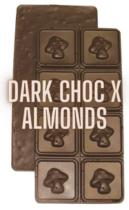 FunGuy Chocolate Bar - 4g  ||  Dark Chocolate x Almonds