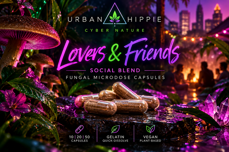 FunGal Microdose Capsules | Lovers & Friends – Social Blend | 0.25g