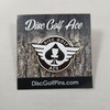 Disc Golf Pins Ace White