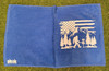 Carbella Designs Towel Sasquatch Flag White on Blue