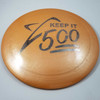 Prodigy X5 500 "Keep it 500" Orange-Silver 173g B