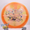 Discraft Flash Ledgestone Tour Swirl Z Orange-Flowers B 174.0g