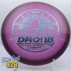 Discraft Drone Ledgestone Z Sparkle Glo Purple -Snow Flake 179.7g