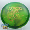 Discraft Archer Ledgestone Z Swirl Green-Gold Prism 174.0g