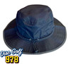 Disc Golf 978 Perforated Legend Boonie Bucket Hat - Black White/Yellow Logo