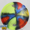 Discraft Heat Z Fly Dye 175.2g Yellow Red Blue Black