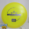 Dynamic Discs Breakout Lucid Air 149.2g Yellow B