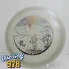 Discmania FD1 Metal Flake Color Glow C-Line Casey White 175.1g White Silver J Discmania FD1 Metal Flake Color Glow C-Line Casey White 175.1g White Silver J