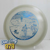 Discmania FD1 Metal Flake Color Glow C-Line Casey White 174.3g White Blue F Discmania FD1 Metal Flake Color Glow C-Line Casey White 174.3g White Blue F