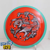 Axiom Simonline Time Lapse (Retooled) DFX SquirrPion 174.6g Teal-Red