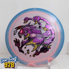 Discraft Scorch ESP DFX SquirrPion 173.4g Blue/Peach with Purple Foil