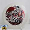 Discraft Buzzz Tri-Foil Glo 2025 Halloween 180.0g Red and Silver Foil A