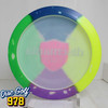 Discmania DD3 Premier Q-Line - Year of Triumph 2025 - CM Dyes 174.1g Blue/Yellow/Purple/Green Pink