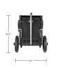 Zuca LG Trekker Cart Charcoal / Blue - In-Store Only