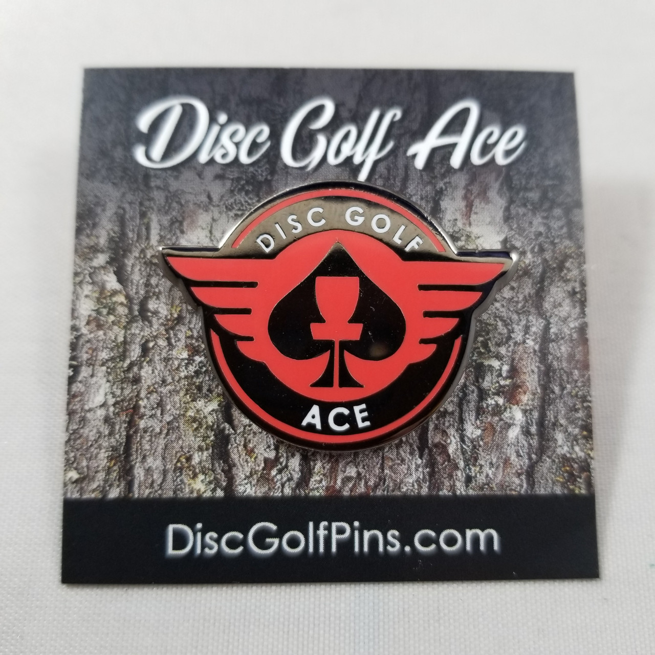 Disc Golf Pins Ace Red