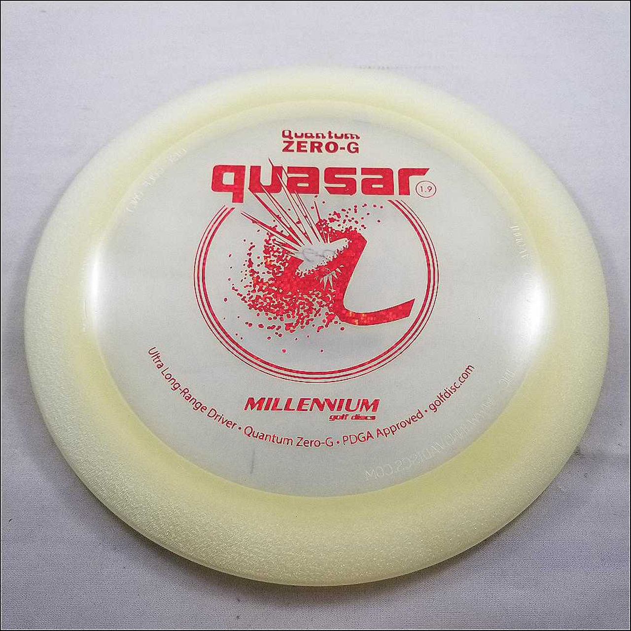 Millennium Quasar Zero-G Clear-Red 159g