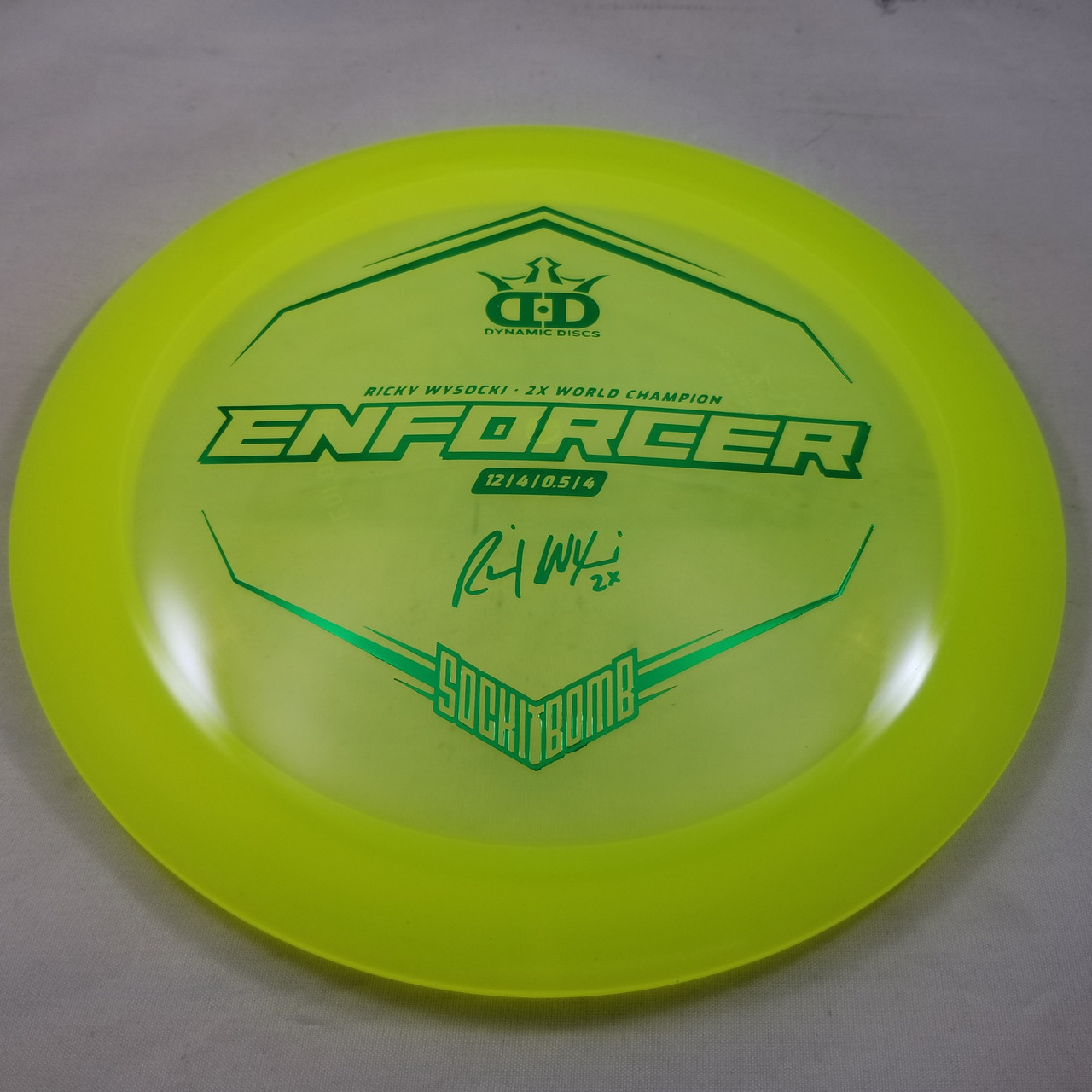 Dynamic Enforcer Lucid-X Wysocki Yellow-Green 174g