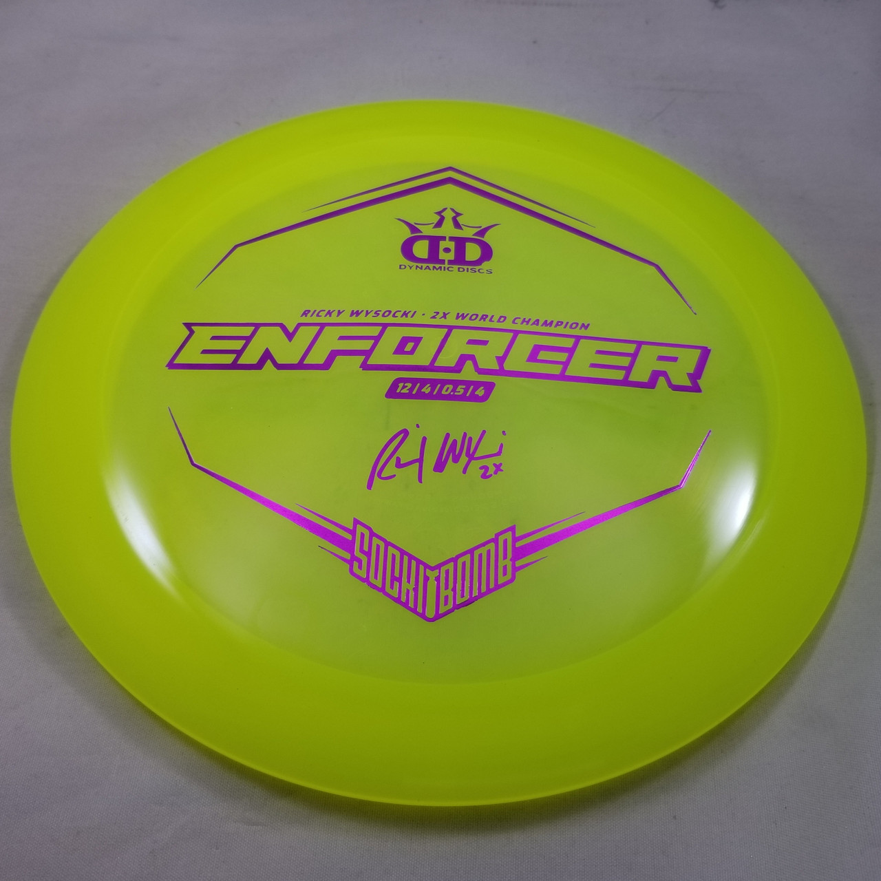 Dynamic Enforcer Lucid-X Wysocki Yellow-Purple 174g