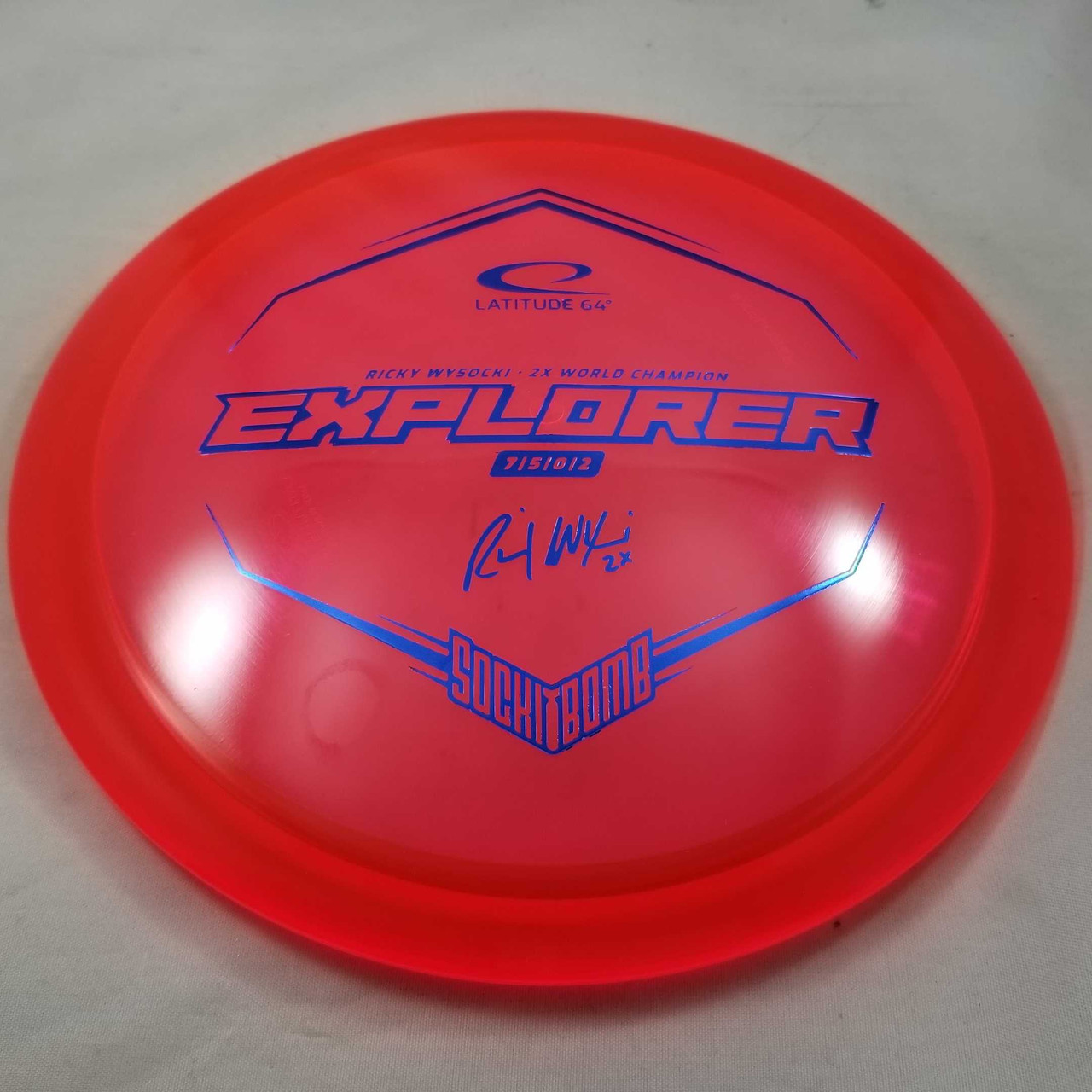 Latitude 64 Explorer Opto Wysocki Red-Blue 174g