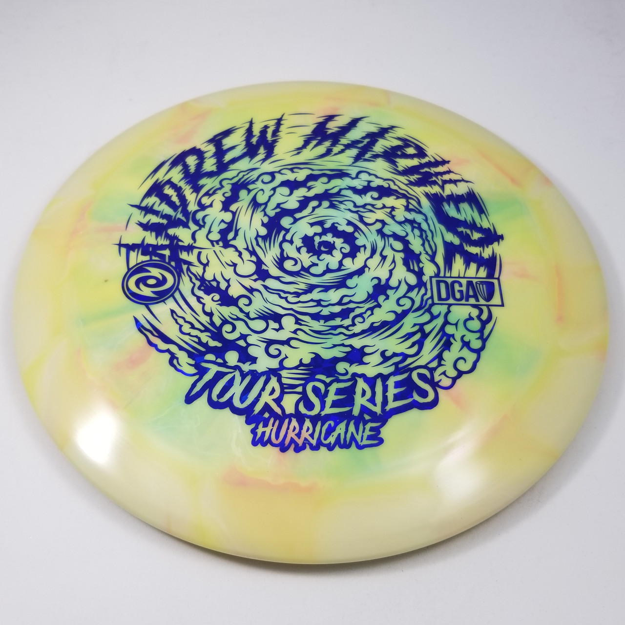 DGA Hurricane Proline Swirl Marwede T.S. Yellowish-Blue 174g