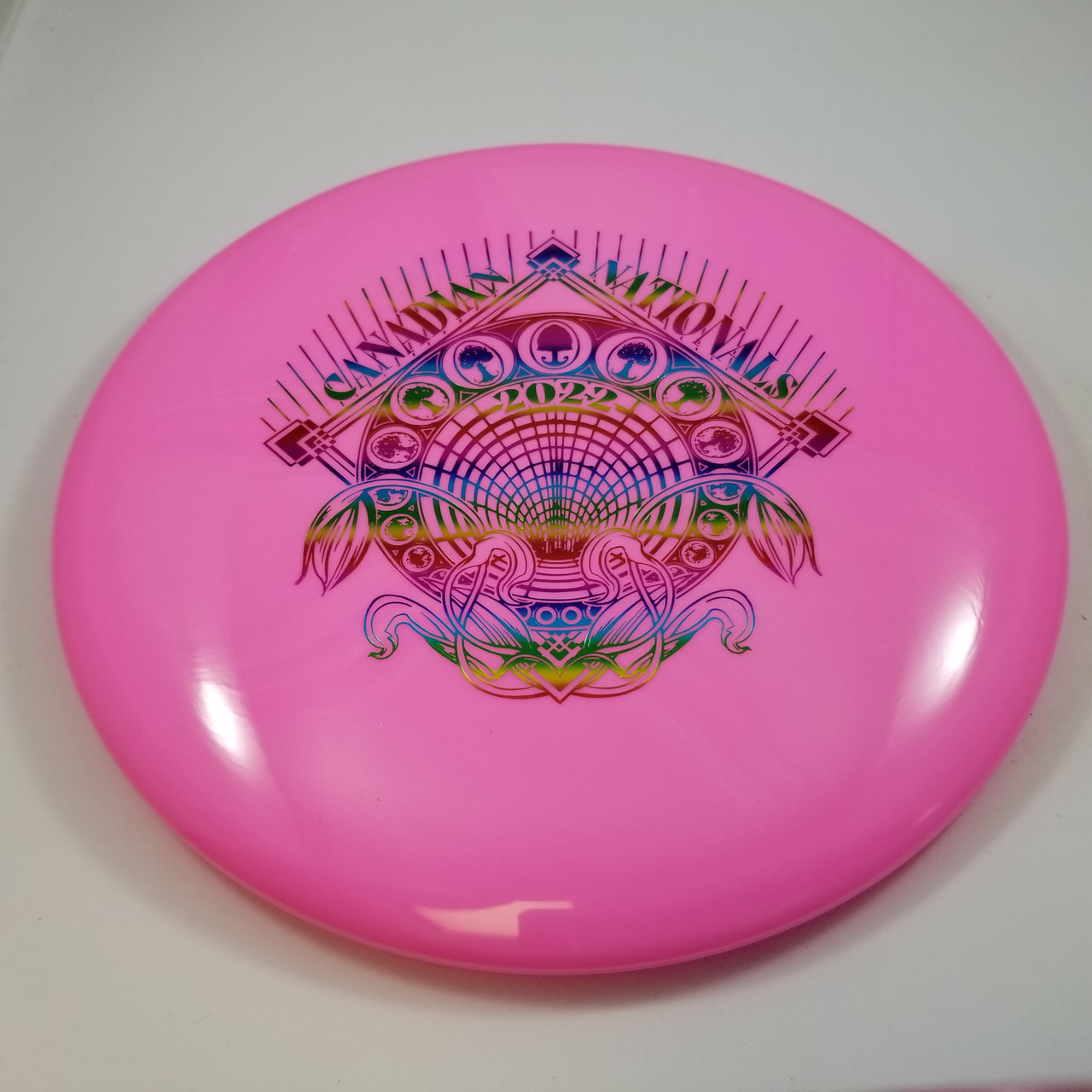 Discmania Method Lux Canadian Nationals 2022 Pink-Rainbow 179g