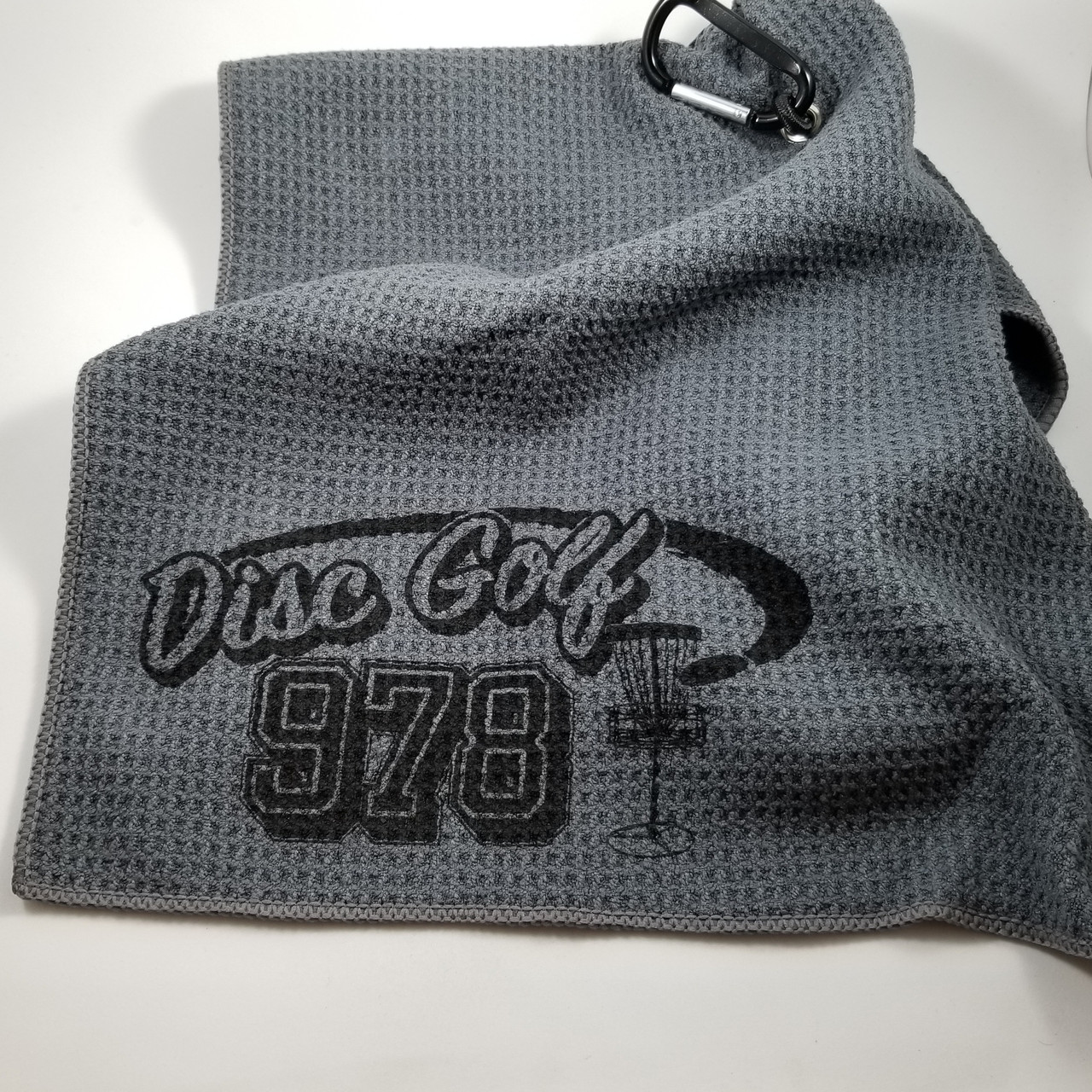 Flight Towel JR 978 Logo Grey W/ Carabiner