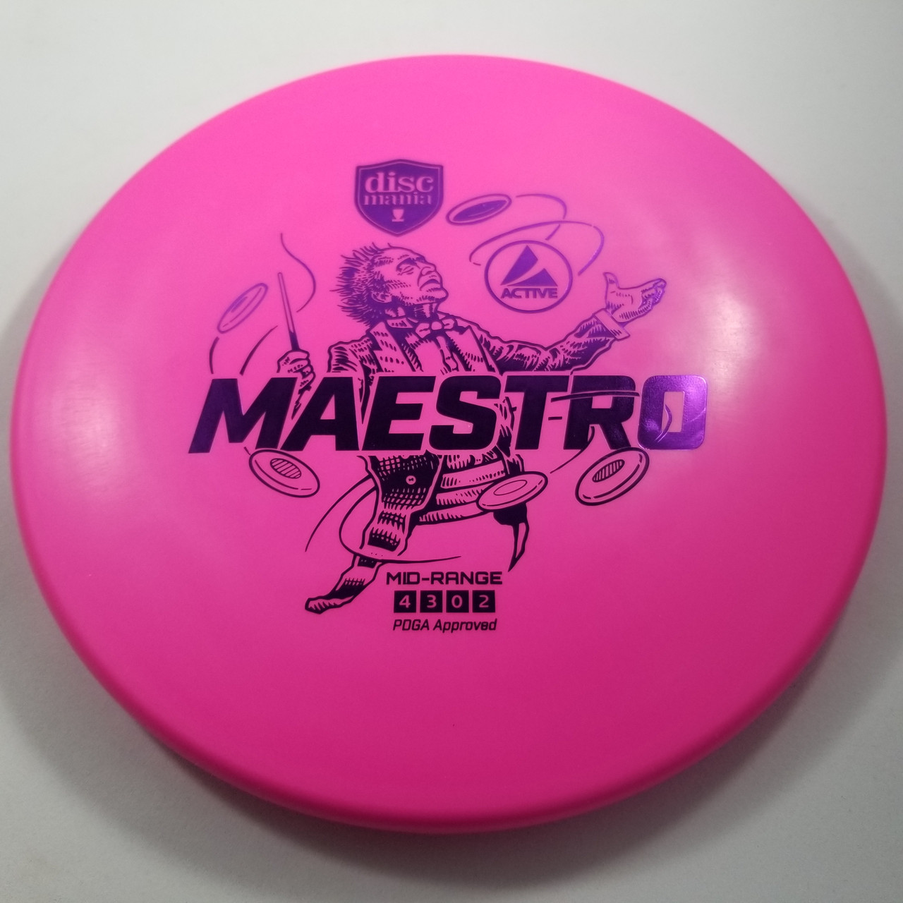 Discmania Maestro Active Pink-Purple 168g