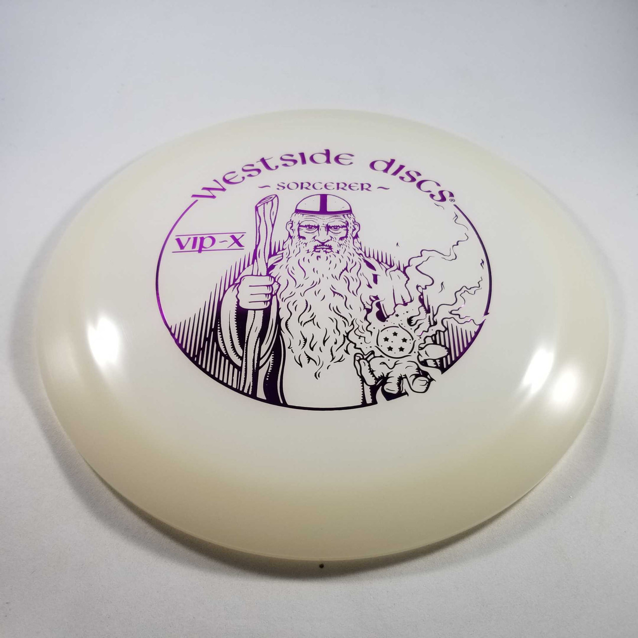 Westside Discs VIP-X Sorcerer Tyyni Stamp White-Purple 175g