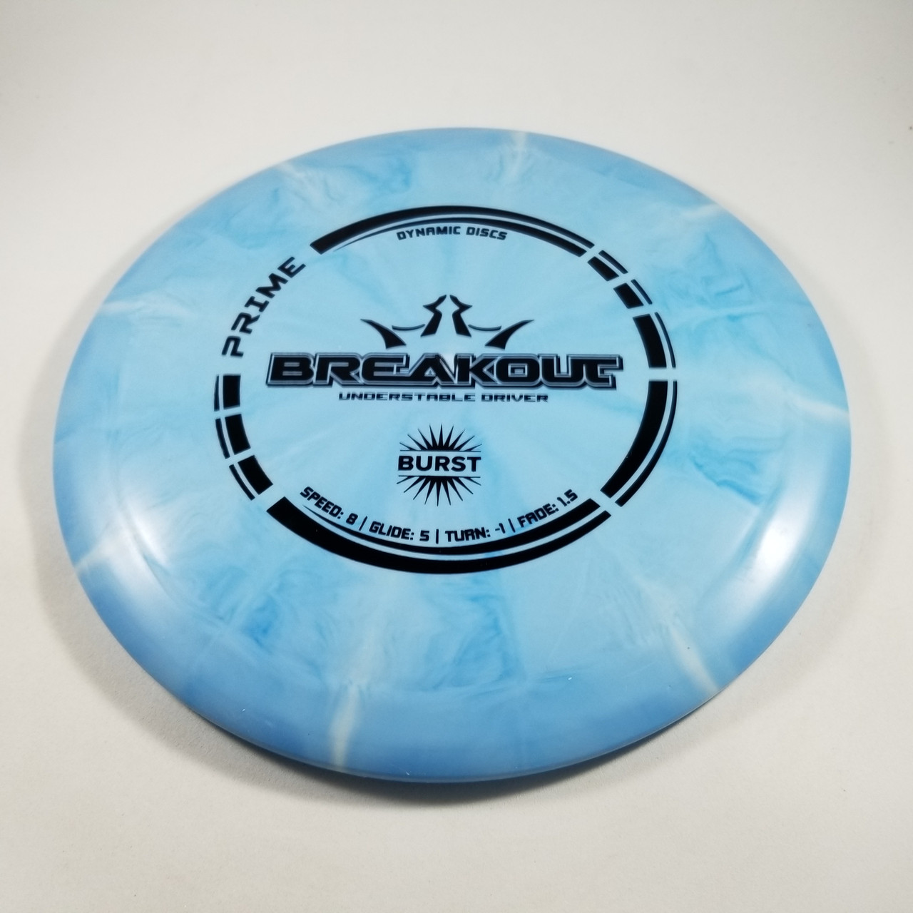 Dynamic Discs Breakout Prime Burst Blue-Black A 156g