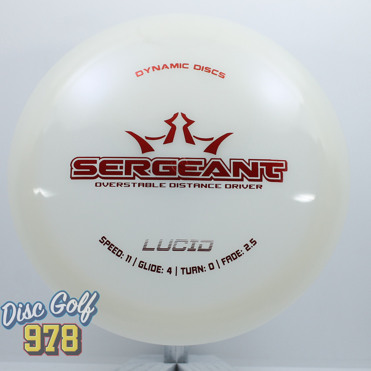 Dynamic Sergeant Lucid White-Red 173g