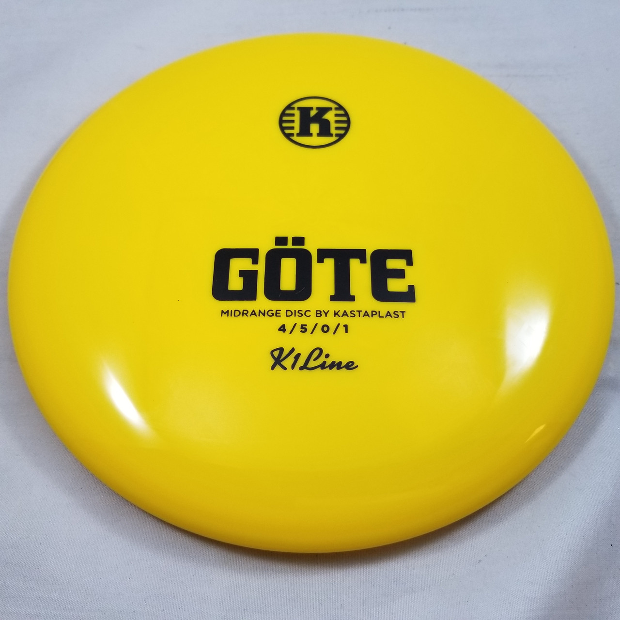 Kastaplast Gote K1 Yellow-Black 177g
