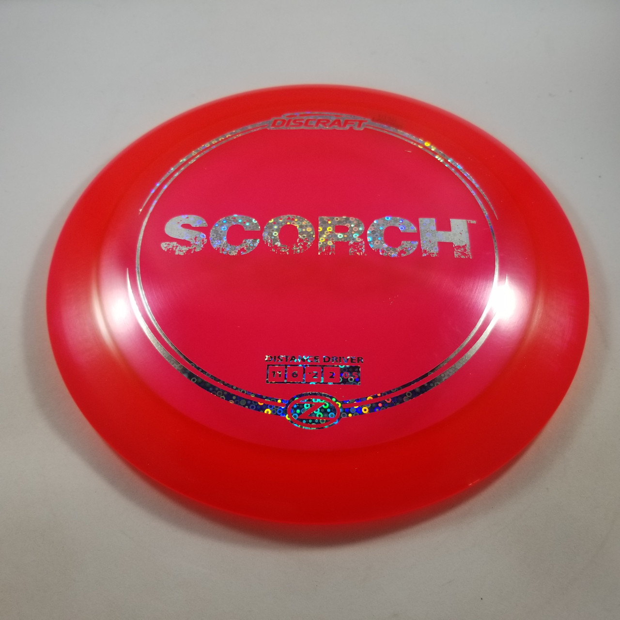 Discraft Scorch Z Red-Silver 174g