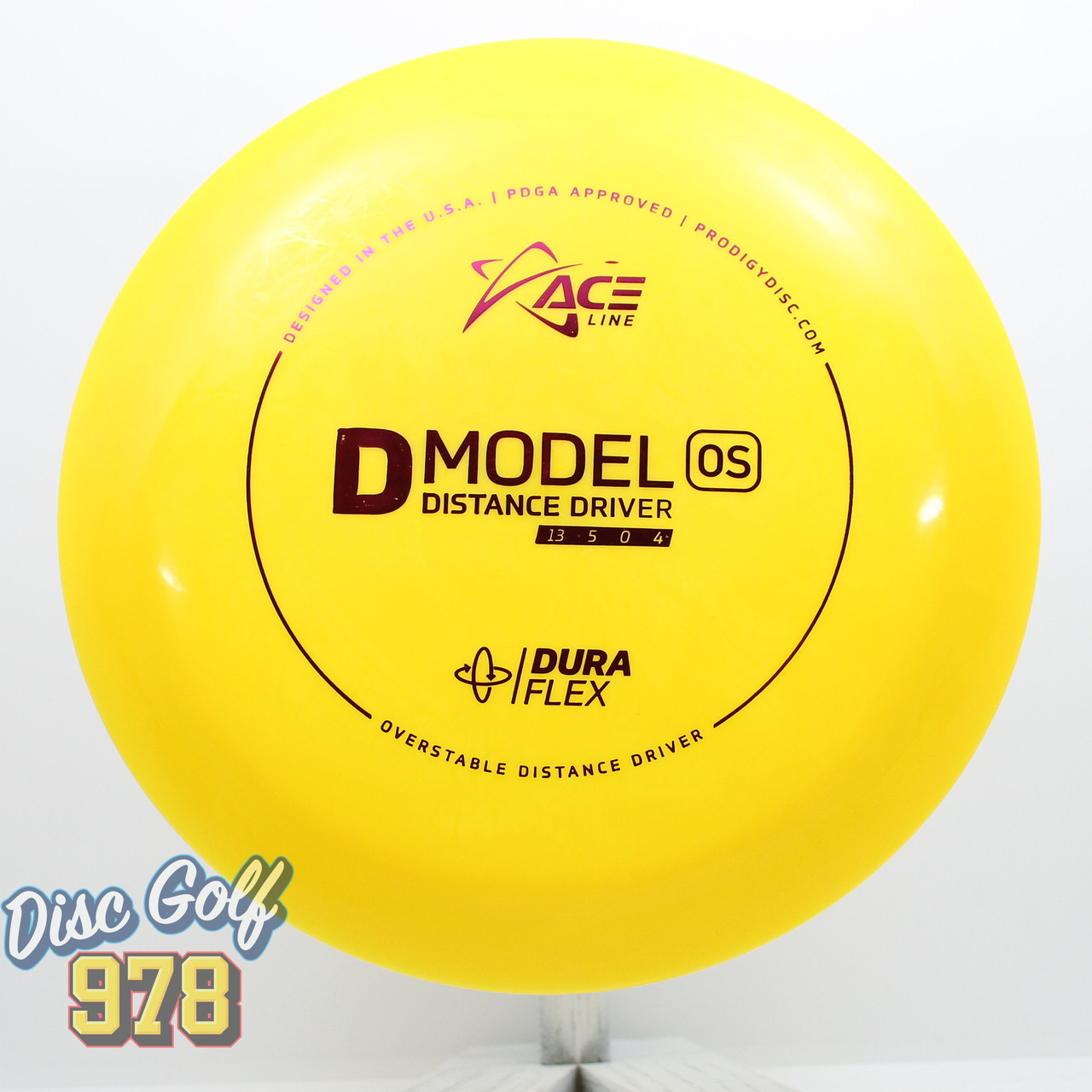Prodigy D Model OS Ace Line Dura Flex  Yellow-Pink 174g