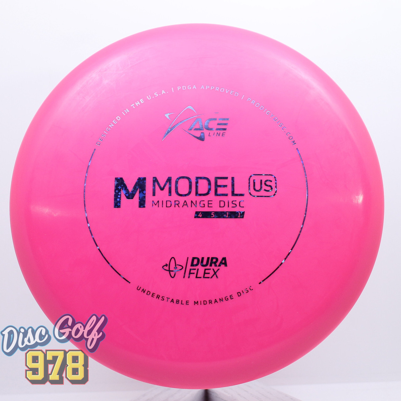 Prodigy M Model US Ace Line Dura Flex Pink-Purple 179g