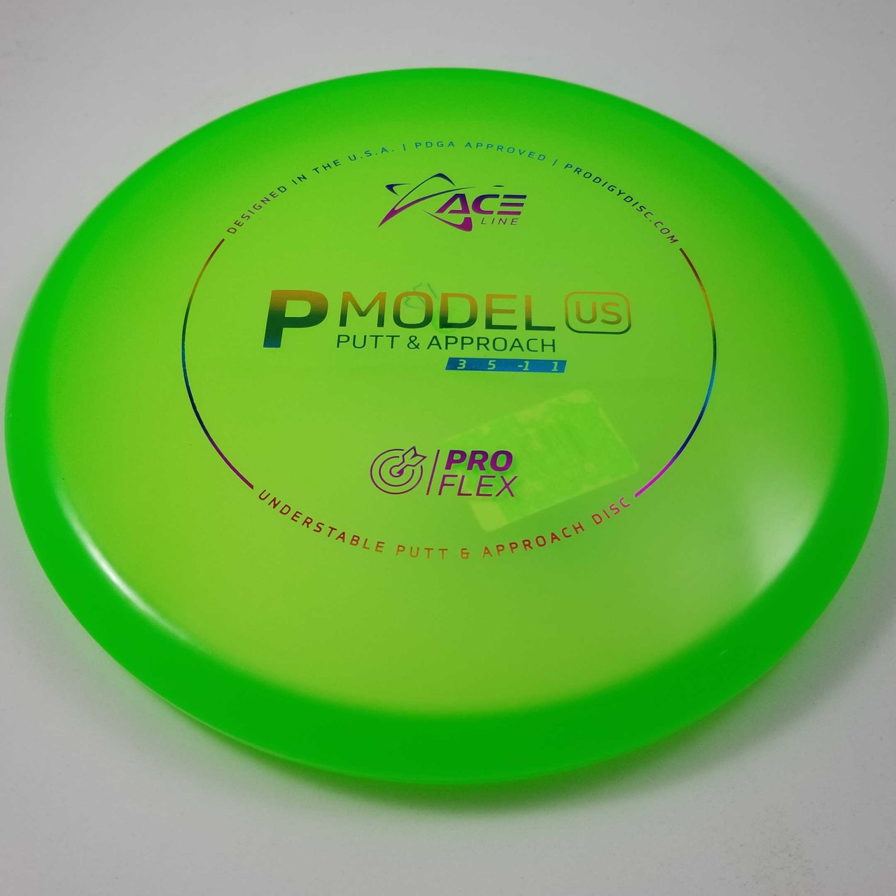 Prodigy P Model US Pro-Flex Green-Rainbow 177g