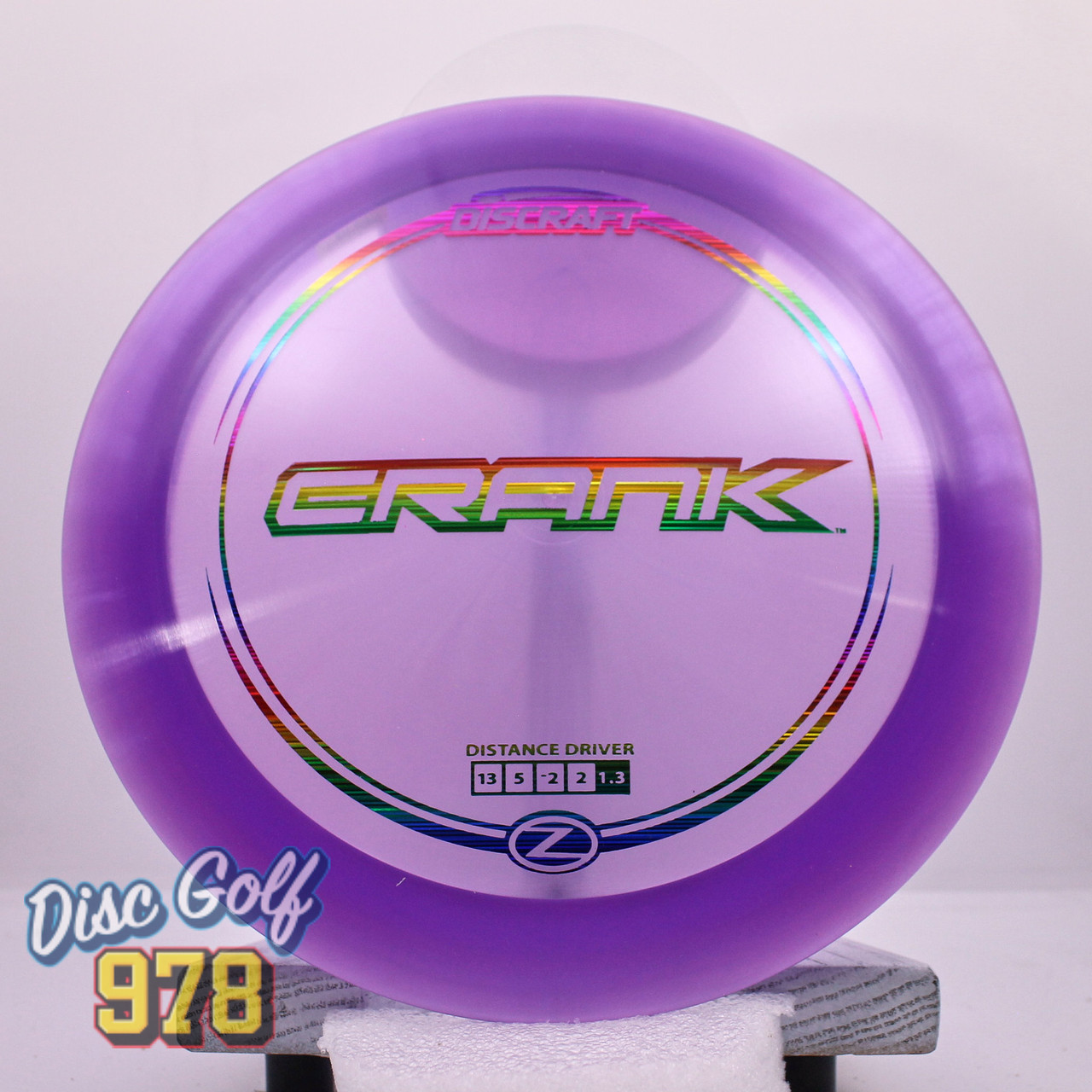 Discraft Crank Z Purple-Rainbow 173.2g