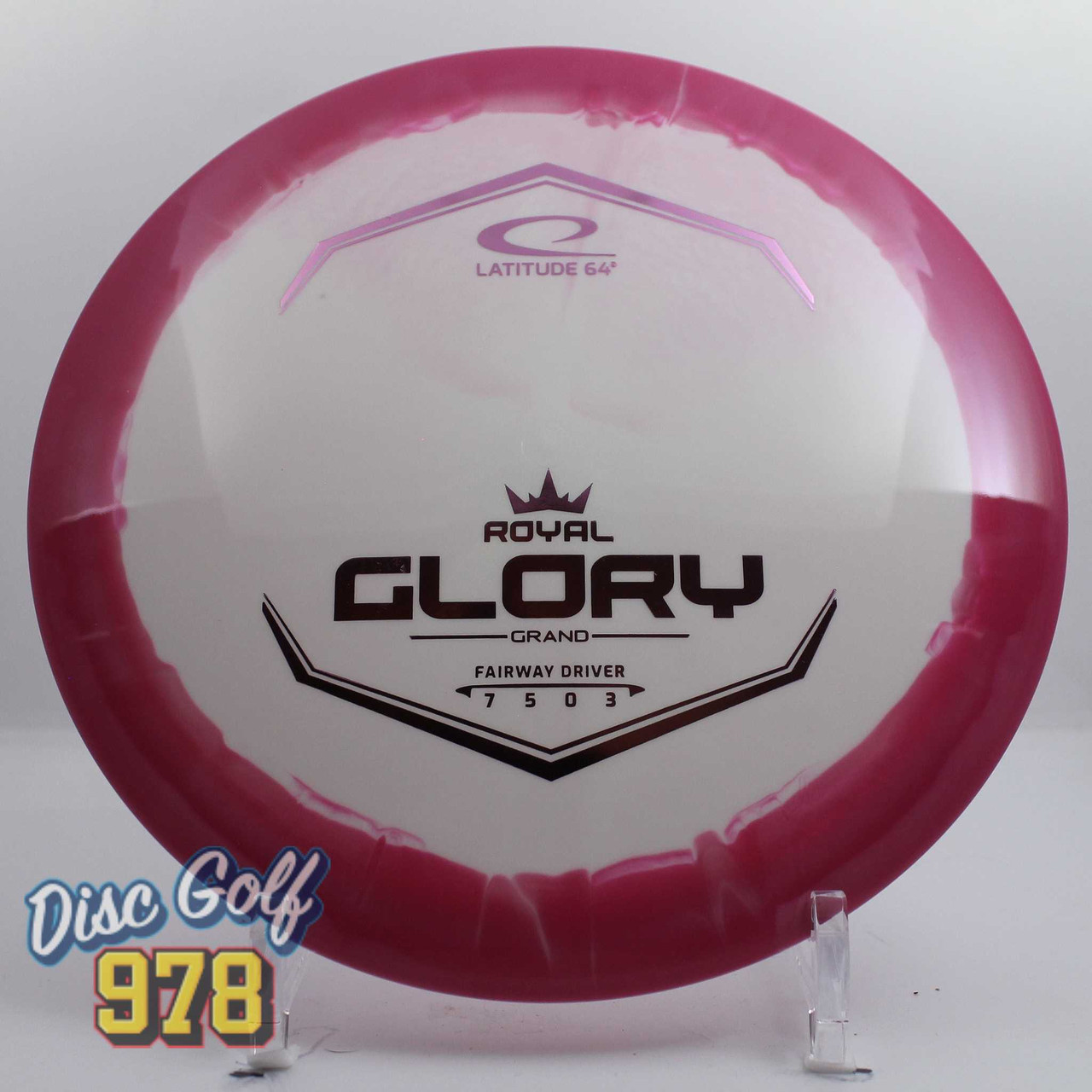 Latitude 64 Glory Royal Grand Orbit Pink-Lavender H 172.8g