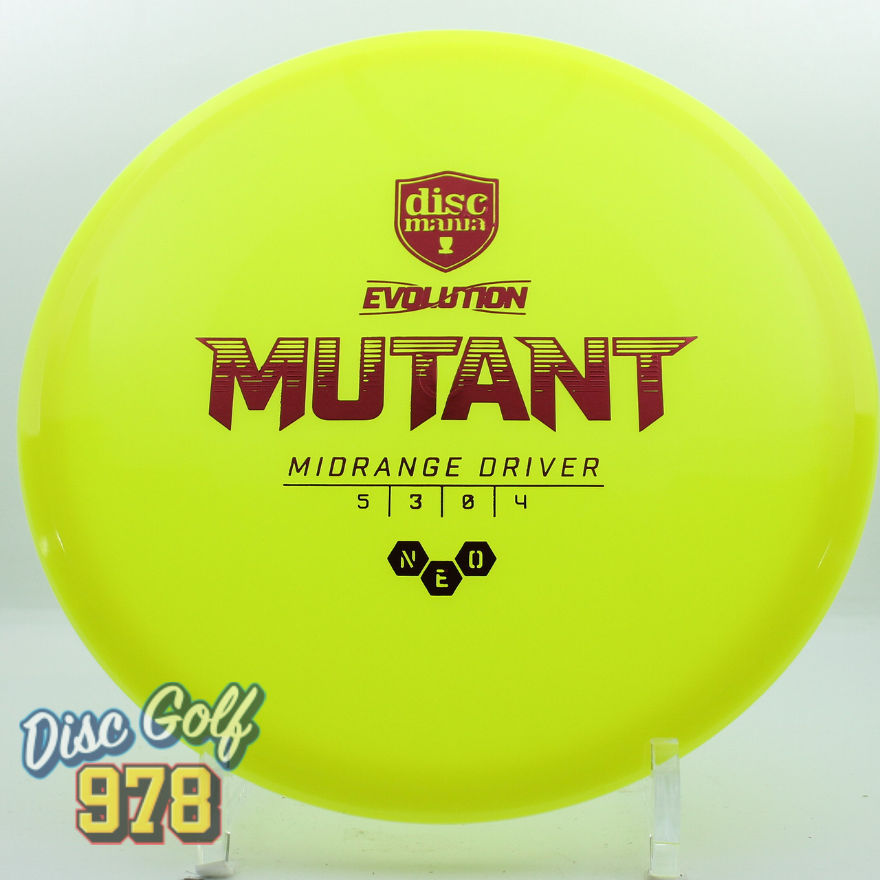 Discmania Mutant Neo Yellow-Pink D 173.3g