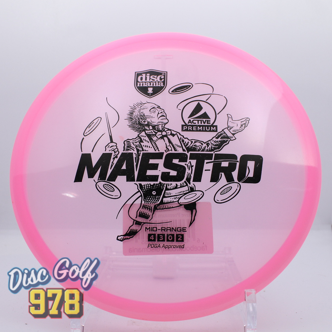 Discmania Maestro Active Premium Pink-Black 169.3g